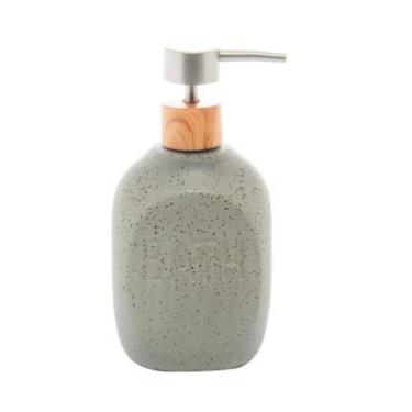 Imagem de Porta Sabonete De Cerâmica Granilite Bath Cinza 430Ml - Lyor