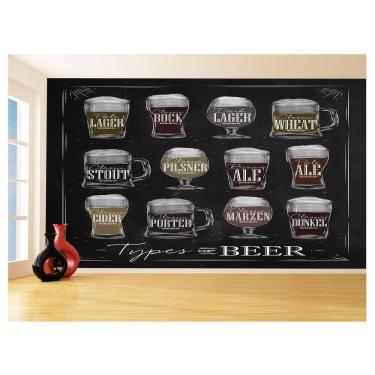 Imagem de Papel De Parede Estilo Lousa Bebdias Bar Drink 3,5M Lcb23
