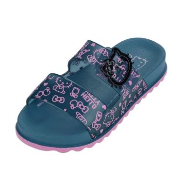 Imagem de Chinelo Infantil Menina Facil Calce Birk Summer Hello Kitty