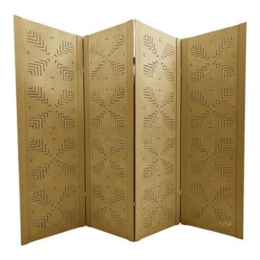 Imagem de Biombo DIVISOR AMBIENTE RAMO 4 Folhas sem Pezinhos - JL RIBEIRO
