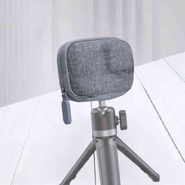Imagem de ULBTER Mini Bolsa de Armazenamento Aplicável para GoPro Hero13 Hero12 Hero11 Hero10 Hero9 Hero8 Black Hero 12 11 10 9 8 Caixa Cinza Acessório para Go Pro
