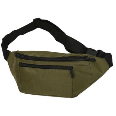 Imagem de Pochete transversal grande com 3 bolsos com zíper, presentes para desfrutar de festivais de esportes, treino, viagem, corrida, casual, bolsa para celular, para carregar todos os telefones, adequada
