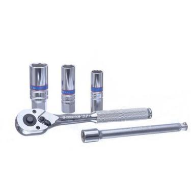 Imagem de Jogo para Trocar Velas Encaixe 3 8 5 Peças KINGTONY 3501MR - King Tony