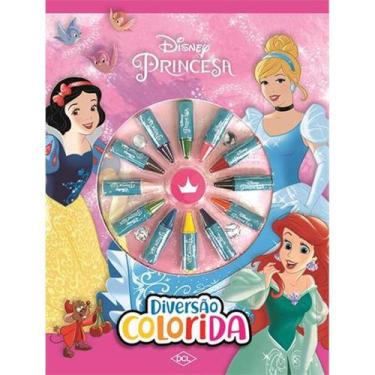 Imagem de Livro - Disney - Cores - Princesas