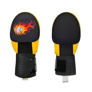 Imagem de Luva deslizante de beisebol e softbol para proteção de mãos e pulso, tamanho juvenil