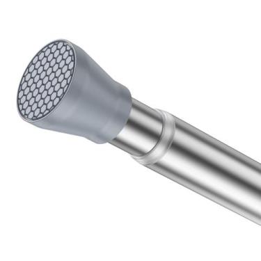 Imagem de Varão de cortina de tensão SISELBA ajustável 70-120 cm prata