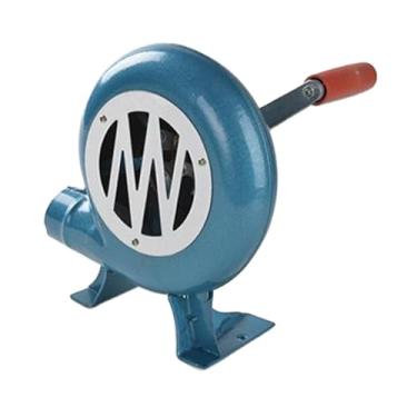 Imagem de Generic Mini Soprador de Ar Portátil com Manivela para Camping E Churrasco.