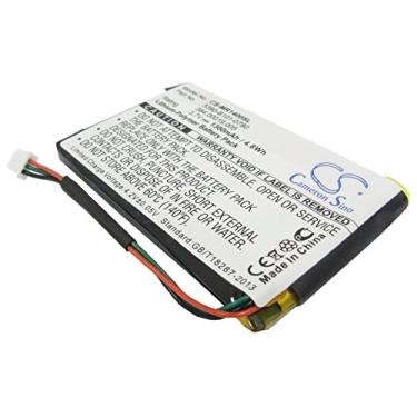 Imagem de Bateria de substituição GPS de 1300 mAh, compatível com RoadMate 1400, 1412, 1430, 1445, 1445T, 1475T, 1470
