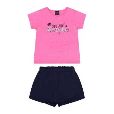 Imagem de Conjunto com Blusa e Short-saia para Menina Guloseima-Feminino
