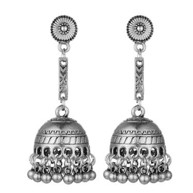 Imagem de Acessórios Argentum and Aurum para senhoras, poste, drop e detalhes artísticos de franja, Medium, Latão, Sem pedra preciosa