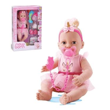 Imagem de Boneca Diver New Born Unicórnio - Divertoys