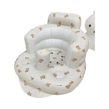 Imagem de Sofá Inflável Para Bebês, Cadeira De Treinamento Para Aprender a Senta