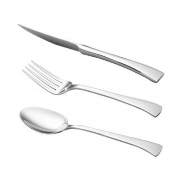 Imagem de Faqueiro Berna de Aço Inox com Estojo Litografado 101 pçs Wolff, Inox