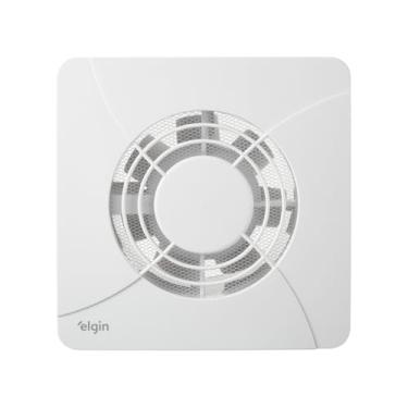 Imagem de Exaustor Para Banheiro Silencioso 100mm 127v Lavabo Cheiro Vapor Elgin