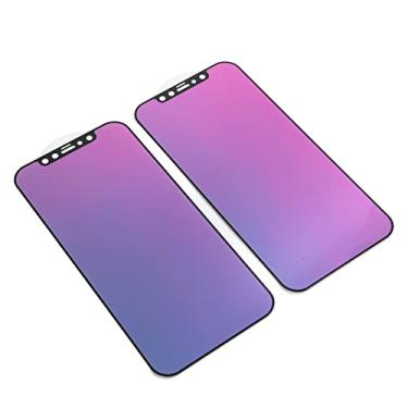 Imagem de Generic Protetor de Tela de Vidro Temperado Anti Peeping de 6,1 Polegadas para 12 Toque Sensível de Alta Dureza para Filtro de Luz Azul para Película Protetora de Privacidade Público/Privado