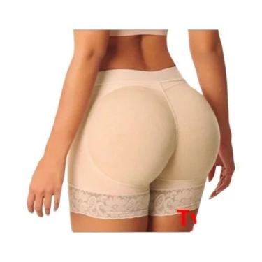 Imagem de Calcinha Modeladora De Cintura Alta Para Mulheres Com Almofada Para Le