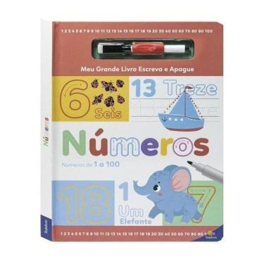 Imagem de Meu Grande Livro Escreva E Apague: Números