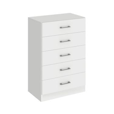 Imagem de Cômoda Aruba 5 Gavetas Branco