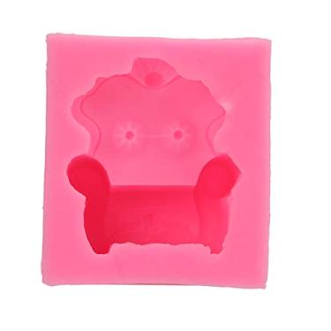 Imagem de Moldes de silicone ainoli para artesanato, forma fofa, acabamento fino, faça você mesmo, moldes de fondant, molde de chocolate para padaria