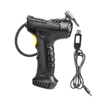 Imagem de Compressor De Ar Portátil Para Carro 120W Inflador De Pneus Sem Fio/Fi