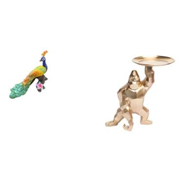 Imagem de Whtkoph Escultura Majestosa em Resina, Figura Decorativa para Jardim, Obra de Arte para Casa, Pátio, Sala de Estar, Estante.