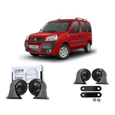 Imagem de BUZINA AUTOMOTIVA CARACOL (PAR) GRAVE/AGUDO PARA DOBLO 2001 >2016 - TIGER AUTO