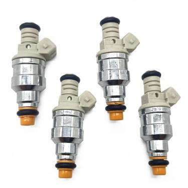 Imagem de Injetor de combustível F87E-D2A adequado para Ford Ranger 2.3L-2.5L L4 1985-2001, Mazda B2500 2.5L L4 1998-2001, Topázio Mercury 2.3L L4 1988-1990, substitui F87E-D2B F87E-E-F87E-B2A F8 7E-B2B, pacote