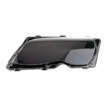 Imagem de Capa para lente de farol de carro, esquerda e direita, compatível com bmw 3 séries e46 318i 320i 325i 4 portas sedan 2002-2005(Left side)