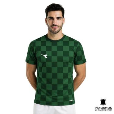 Imagem de Camiseta Diadora Small Logo Team Wear Masculina - Verde XGG-Masculino