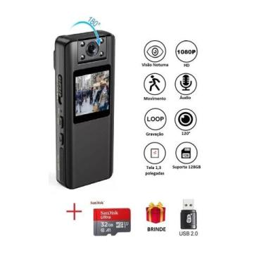 Imagem de Câmera Filmadora Esportiva Action Full HD Filmagem 1080p A22 Corrida B