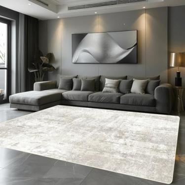 Imagem de Tapete decorativo para sala de estar, lavável, abstrato, grande, para quarto, cabeceira, tapete para corredor, sofá (120x160cm 47x63in/Flanela-8)