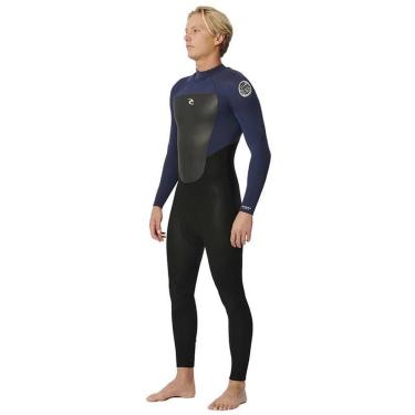 Imagem de Long John Rip Curl Omega 3/2 mm Back Zip Steamer-Unissex