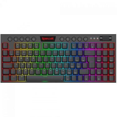 Imagem de Teclado Mecânico Gamer Redragon Kurama, RGB, Switch Marrom, ABNT2, - K625P-KB (PT-BROWN)-Unissex