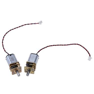 Imagem de Caixa de engrenagens rotativa de redução de potência lenta Micro N20 Full Metal Gear Electronic Starter Wholesale, DC 3V-6V 5V 55rpm, Hobby Electric