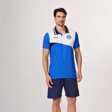 Imagem de Camisa Polo Kempa Pinheiros CT Torcedor 13 Handebol - Azul Royal-Masculino