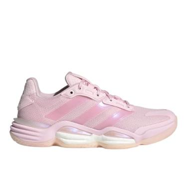 Imagem de adidas Tênis feminino de vôlei Stabil 16 Indoor, Rosa claro/rosa claro/branco, 35
