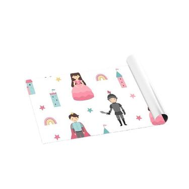 Imagem de Papel De Parede Adesivo Kids Princesa Castelo Dragão 2,80M