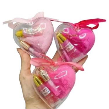 Imagem de Gloss com Brilho Rosa Infantil Presente para Adolescente - Iba