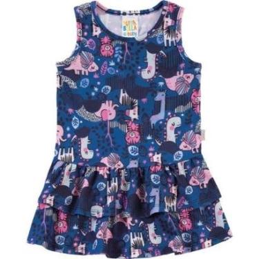Imagem de Vestido Bebê Pulla Bulla Bichinhos Ref. 38106-Feminino