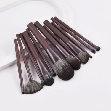 Imagem de Conjunto de 12 pincéis de maquiagem, corretivo multifuncional, ferramenta de maquiagem profissional, adequada para uso diário