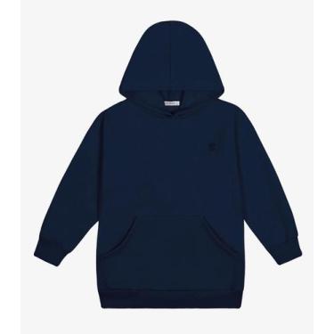 Imagem de Moletom Infantil Com Capuz Trick Nick Azul, 10, Azul