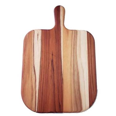 Imagem de Tabua alongada com cabo Tramontina em Madeira Teca FSC com acabamento 