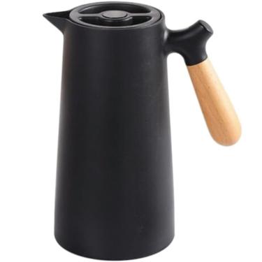 Imagem de Garrafa de Café Chá Água Suco Líquidos 1L Térmica sem Sensor Cor Preto