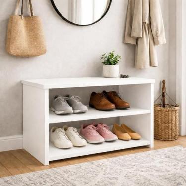 Imagem de Sapateira Banco Para Hall De Entrada Quarto Organizador - Digo.Casa, B