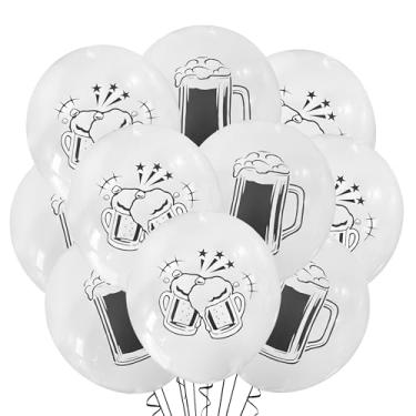 Imagem de Malayan Products Beer Balloon Mix 12 Count Latex, Brewery Birthday Decorations, Alcohol Theme, Drinking Party, Cheers Bar Event Supply, 12Inch Standard Size