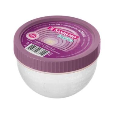 Imagem de Sanremo - Pote Cebola de Plástico com Tampa Hermética de Rosca com Fundo Cristal, Linha DiaDia