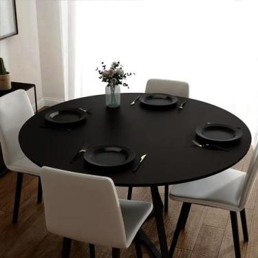 Imagem de Capa toalha de mesa redonda estilo  eiffel para diversas mesas e medid