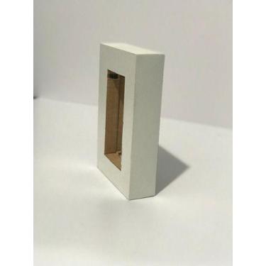 Imagem de Moldura Para Tomada Mdf Revestimento 3d Acabamento 4x2 Alto - CASA3D D