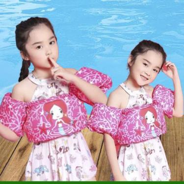 Imagem de Boia Braço Peito Colete Salva Vidas Infantil Piscina - Snel, Rosa escu