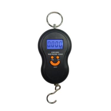 Imagem de Balança Digital Portátil Até 50kg De Mão Malas Peixe Bagagem - Eletron